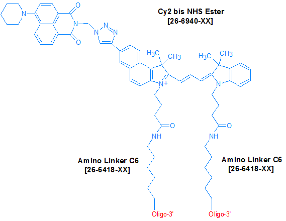 picture of Cy2 (Cyanine 2)-NHS